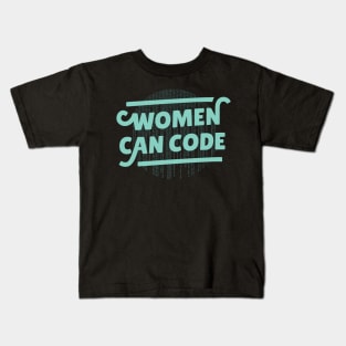 Women Can Code Kids T-Shirt